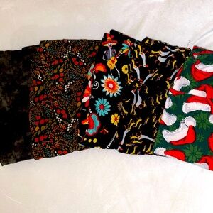 Lularoe: 5 pair TC legging bundle